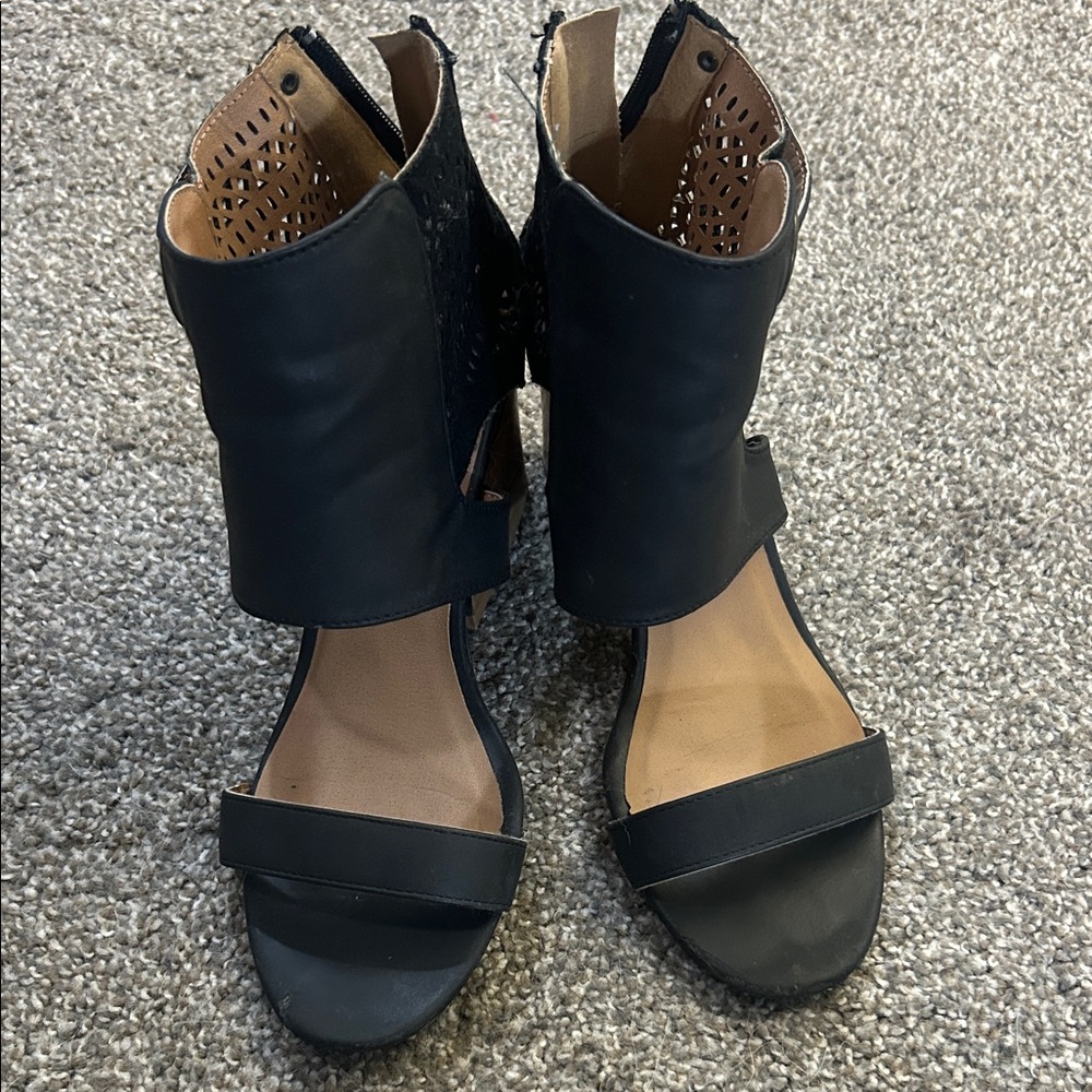 Elegant Black Women's Sandals